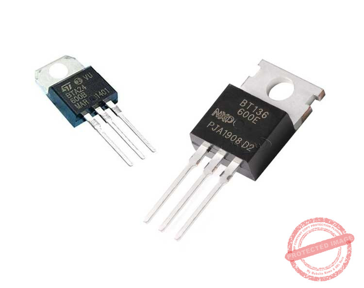 ترایاک-bt136-خرید-قیمت-فروش-انواع-ترایاک-bt-ترایاک-(TRIAC)