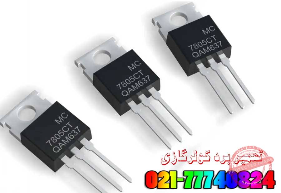تعمیر-برد-کولر-گازی-ترانزیستور-برد